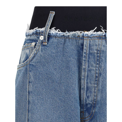 Elastic waist Jeans