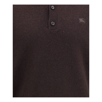Cashmere long-sleeved polo Sweater