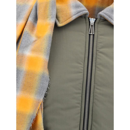 Maxi-scarf Puffer Jacket
