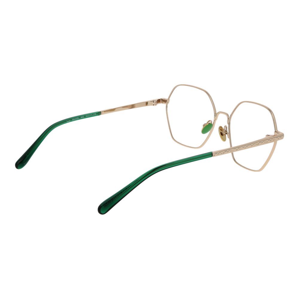 Gold Women Glasses Frame