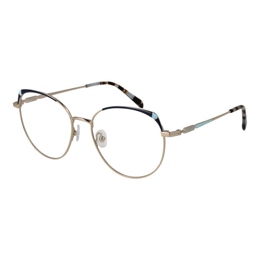 Gold Women Glasses Frame