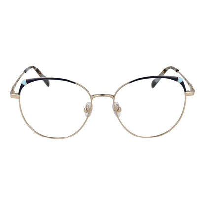Gold Women Glasses Frame