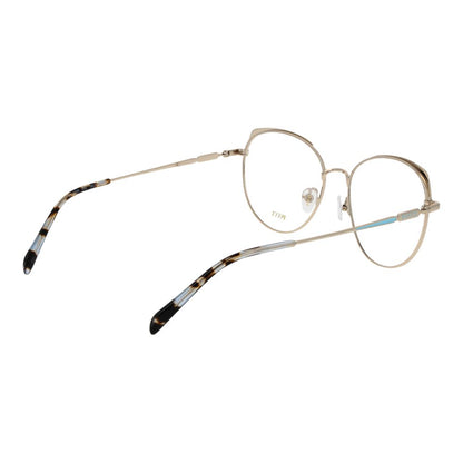 Gold Women Glasses Frame