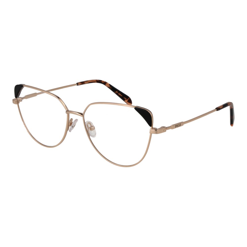 Gold Women Glasses Frame