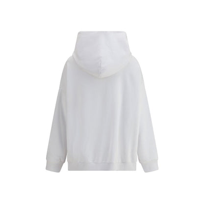 Gauzy fabric Hoodie with givenchy tape