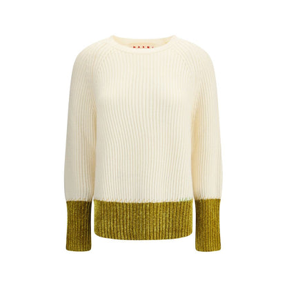 Color block wool Sweater