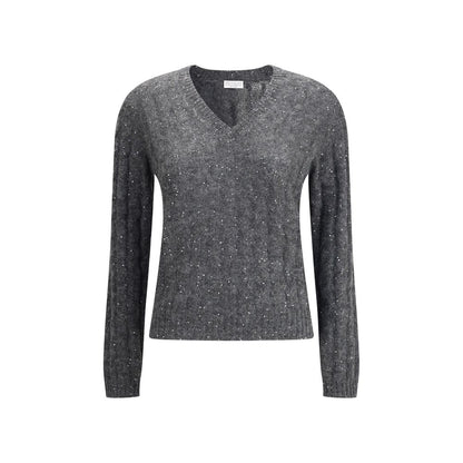 Dazzling Cable's Sweater in Mohair, cotton and wool