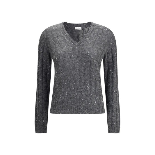 Dazzling Cable's Sweater in Mohair, cotton and wool