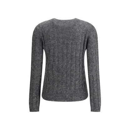 Dazzling Cable's Sweater in Mohair, cotton and wool