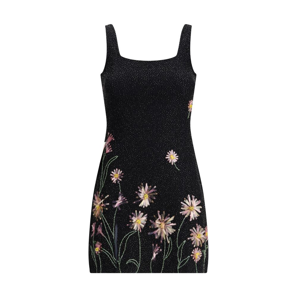 Le Sable sequin-embellished floral mini Dress