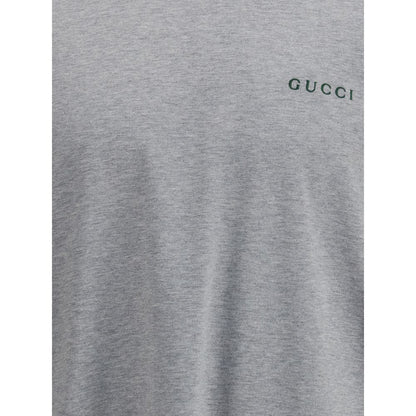 Cotton T-shirt with embroidered logo
