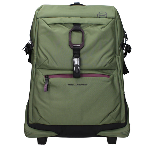Green Fabric Luggage And Travel