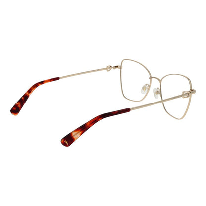Gold Women Glasses Frame