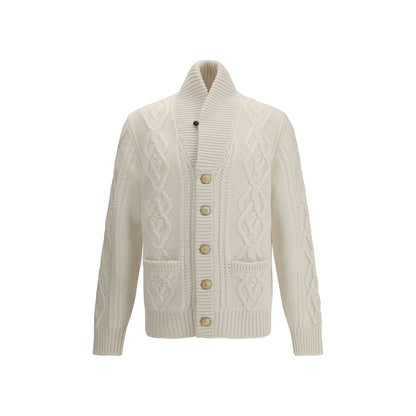 Cable-Knit Cashmere Cardigan