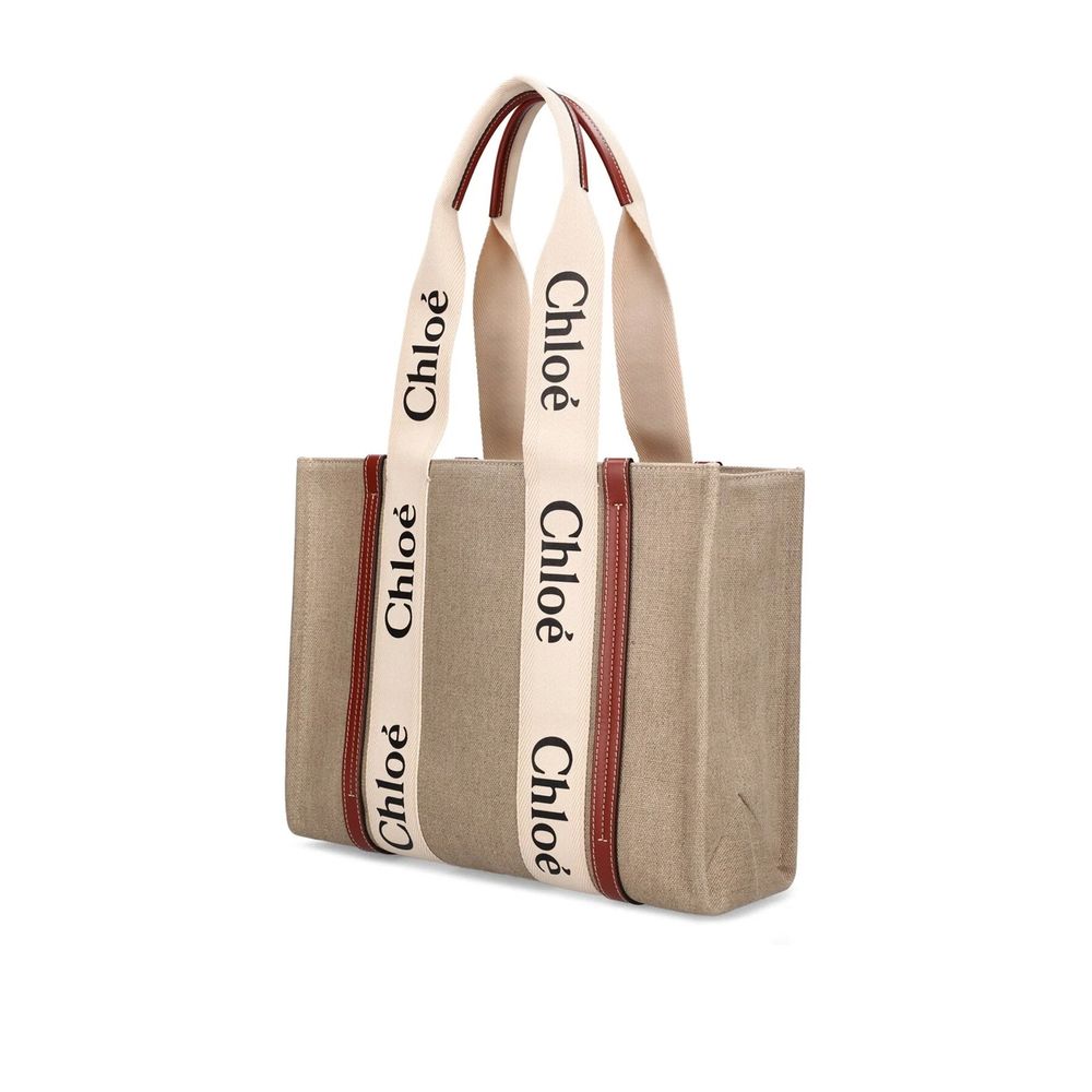 Chloe Woody Medium Tote Bag