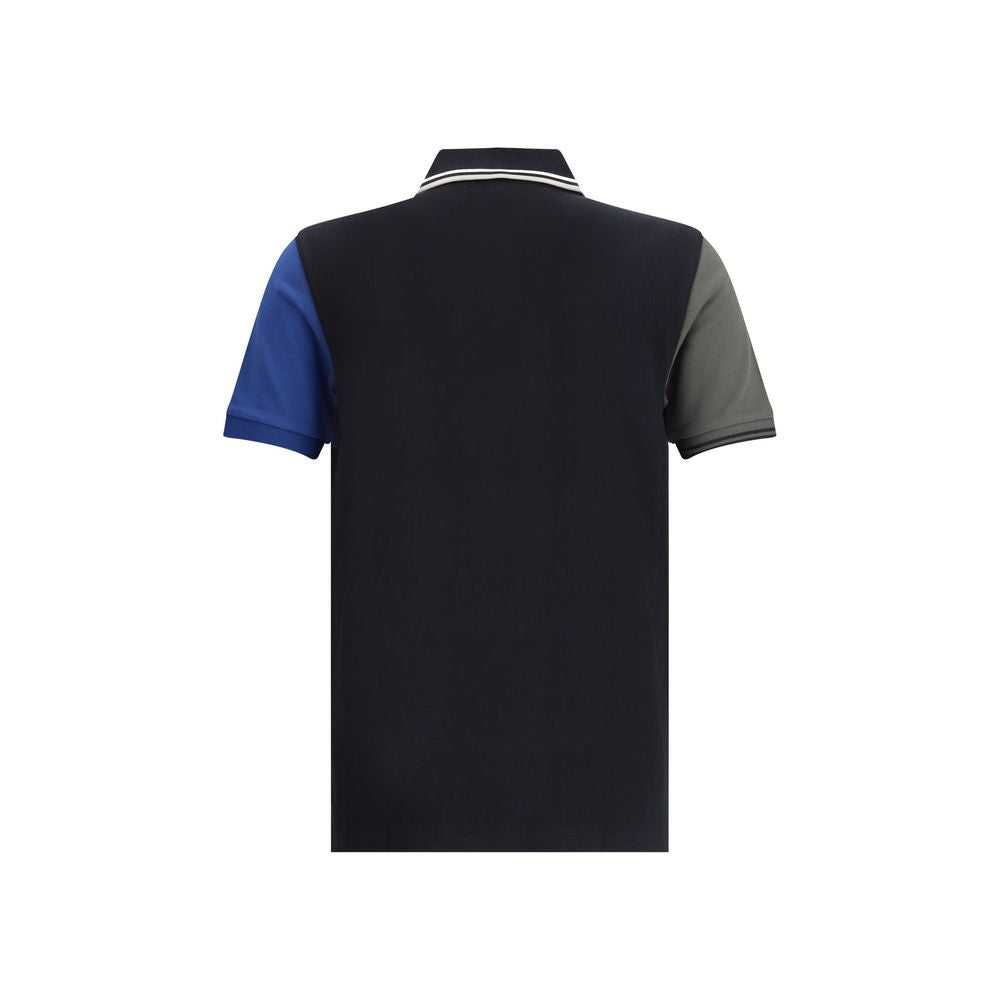 Short Sleeves Black Polo
