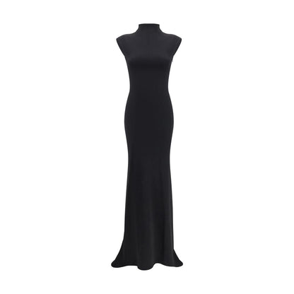 Black Long Alba Dress