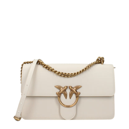 Beige Leather Crossbody Bags