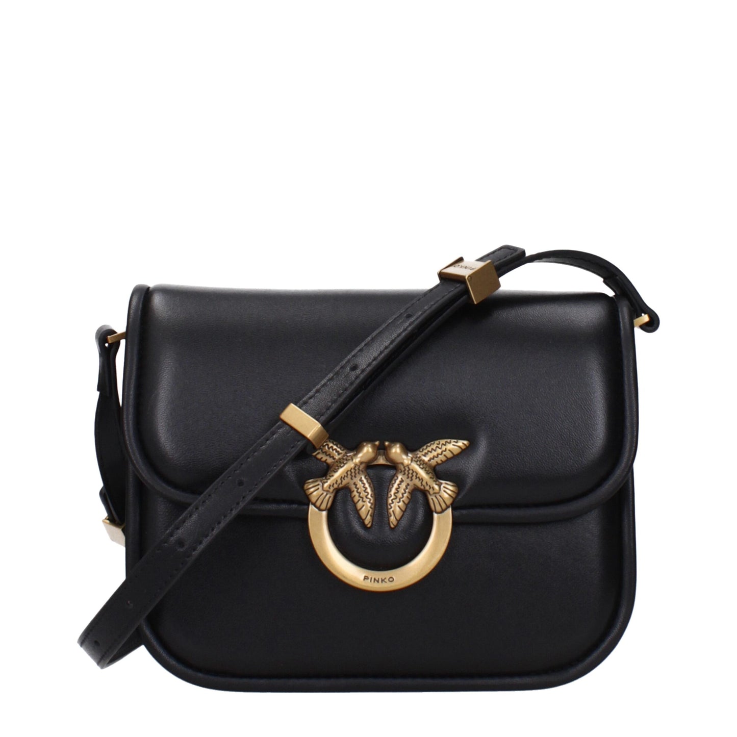 Black Leather Crossbody Bags