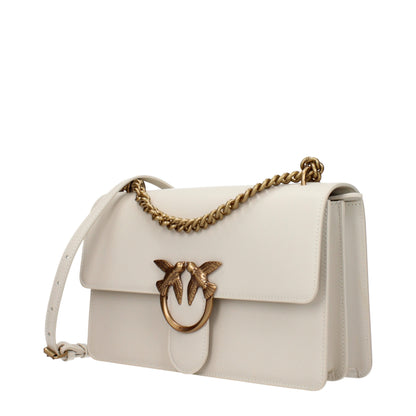 Beige Leather Crossbody Bags