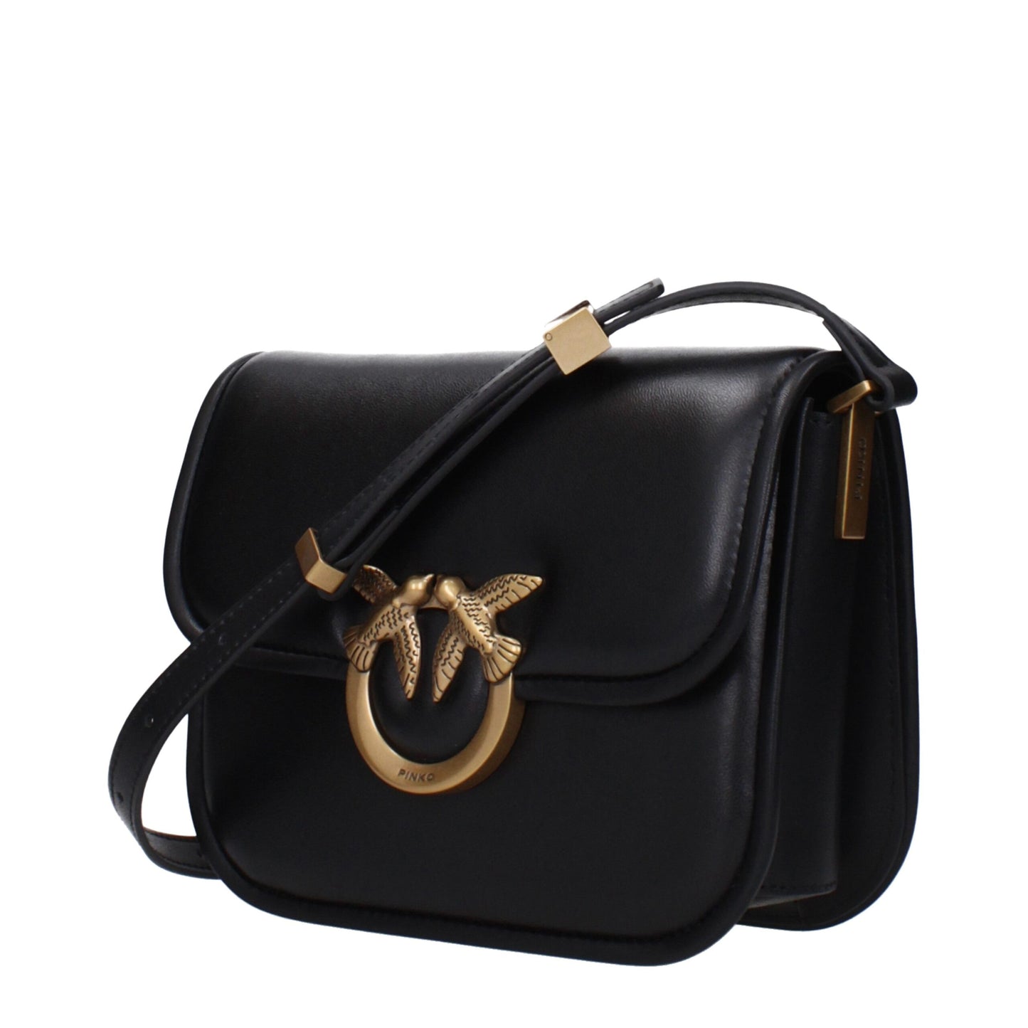 Black Leather Crossbody Bags