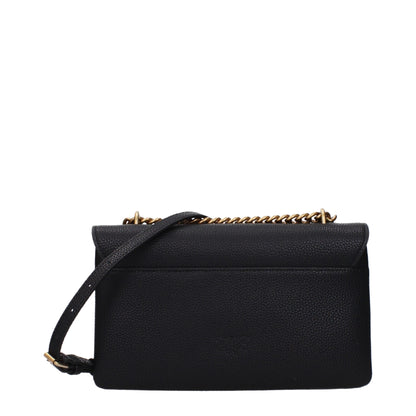 Black Leather Crossbody Bags