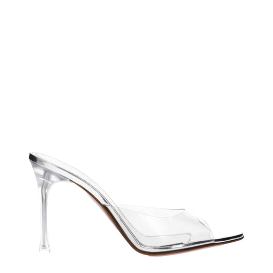 Transparent Pvc Stiletto Heels Sandals