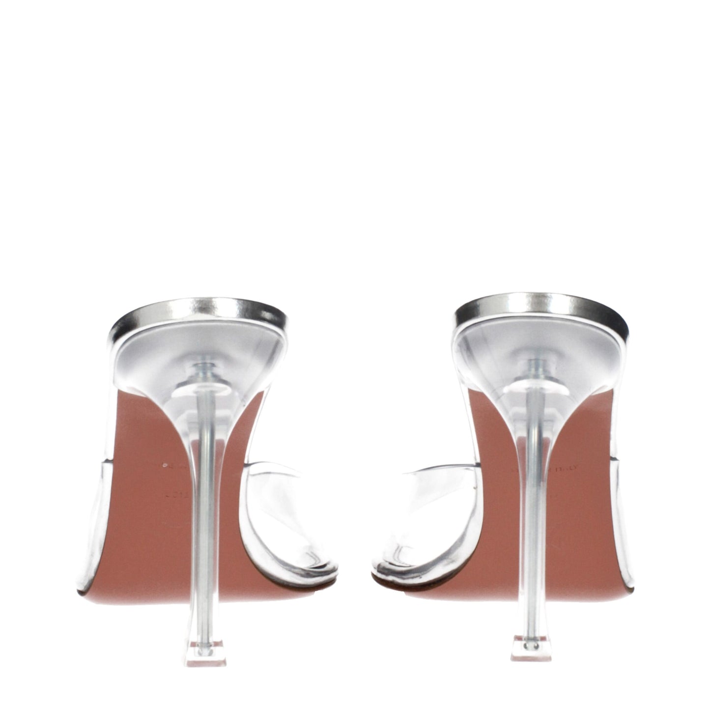 Transparent Pvc Stiletto Heels Sandals