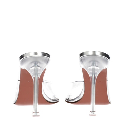 Transparent Pvc Stiletto Heels Sandals
