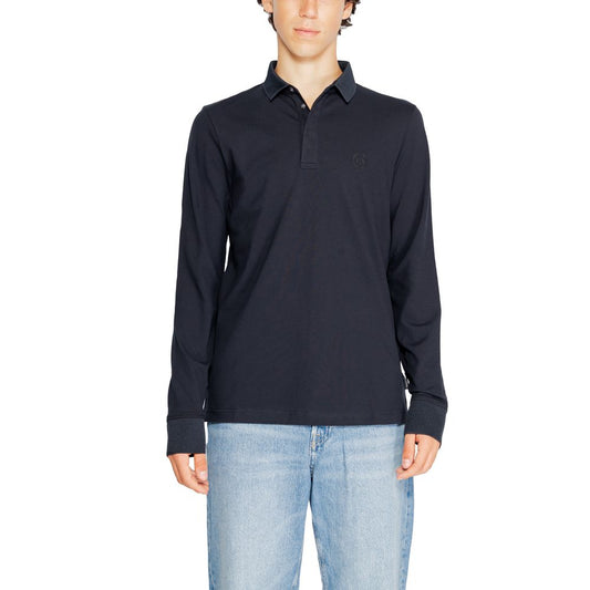 Blue Cotton Long Sleeve