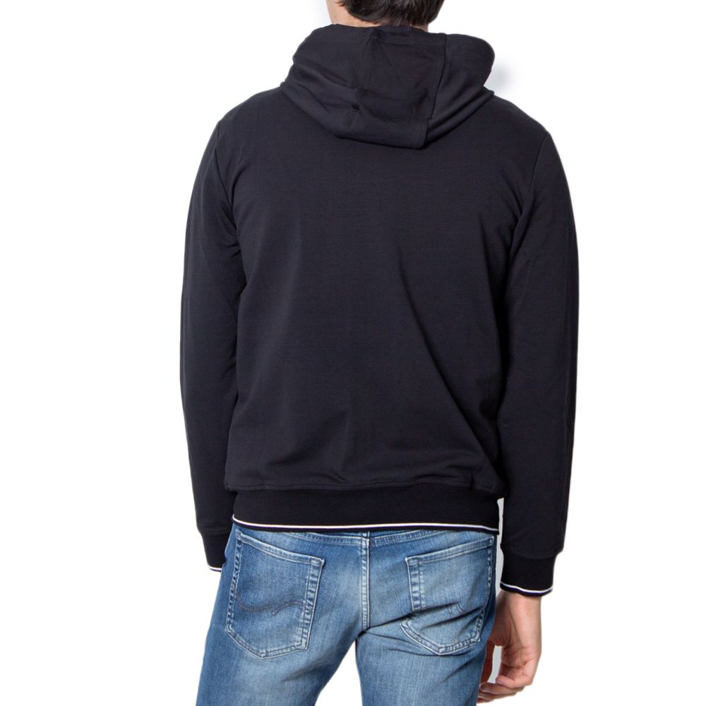 Black Cotton Hoody