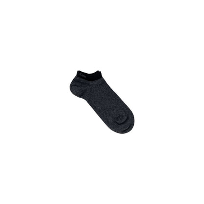 Gray Elastane Sock