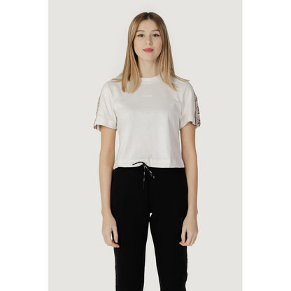 Cream Cotton T-Shirt