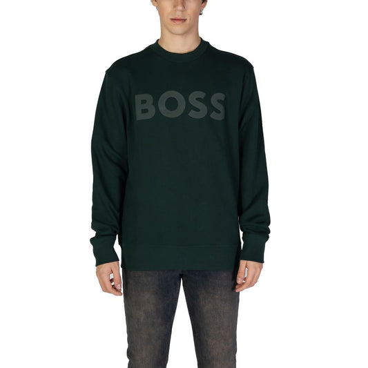 Green Cotton Sweatshirt