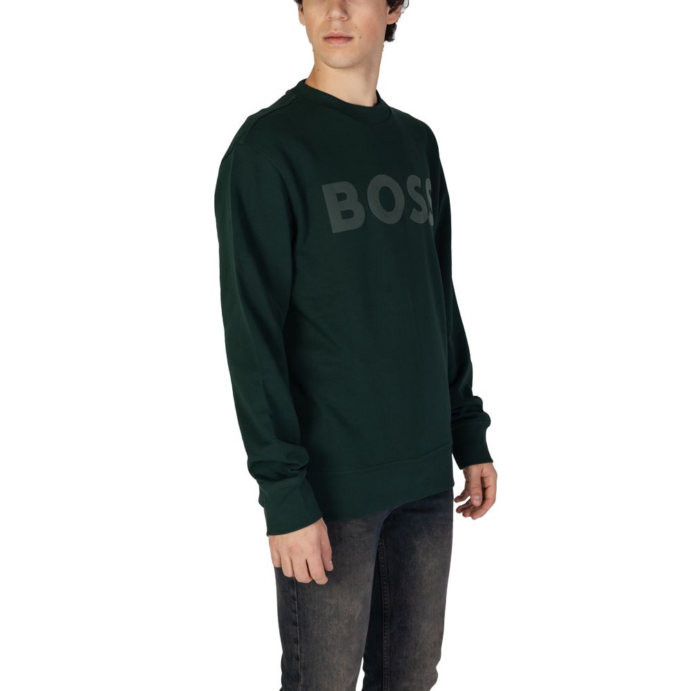 Green Cotton Sweatshirt