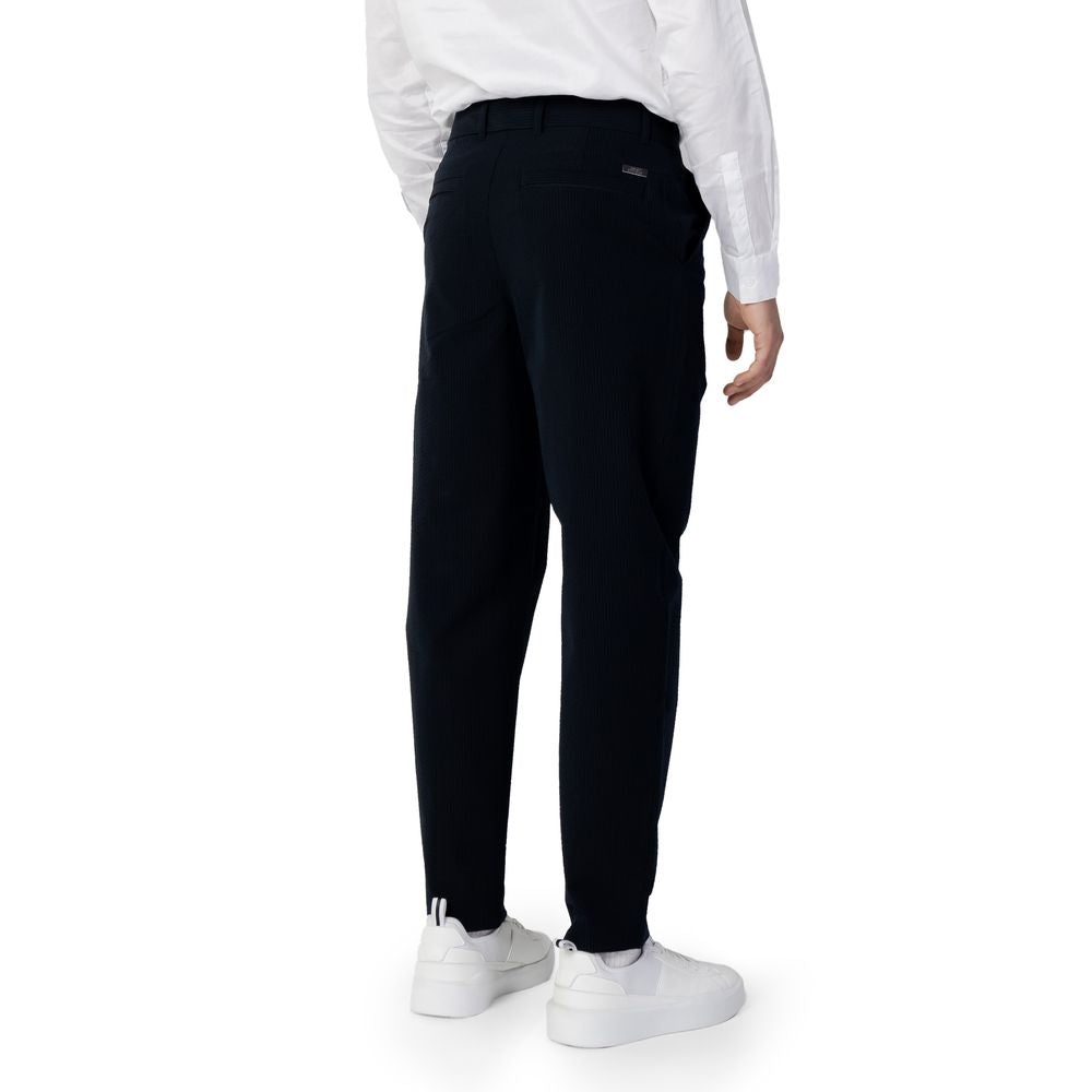 Blue Cotton Pant