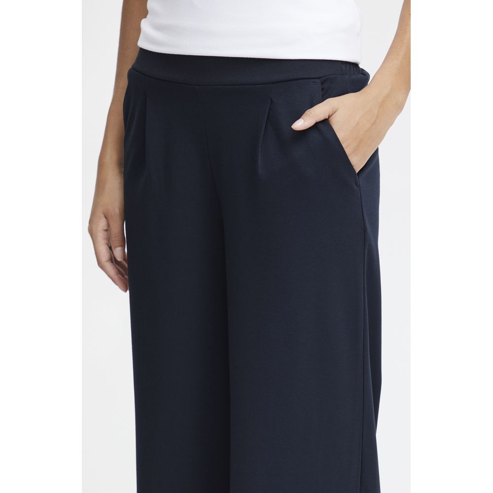 Blue Recycled Polyurethane Pant