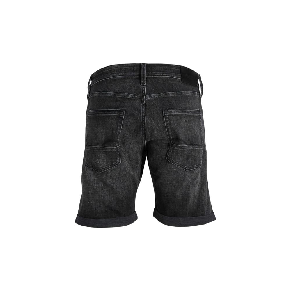 Black Cotton Bermuda