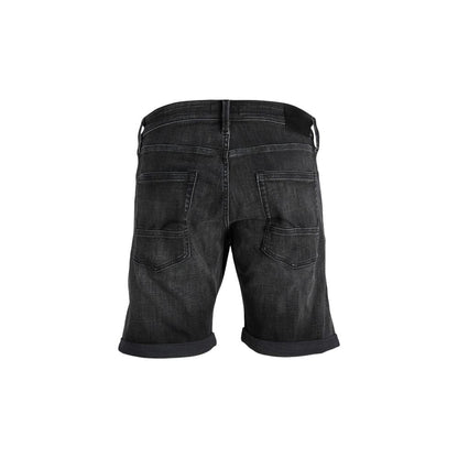 Black Cotton Bermuda