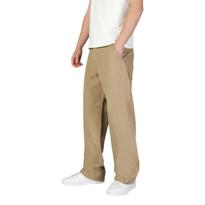 Beige Cotton Pant