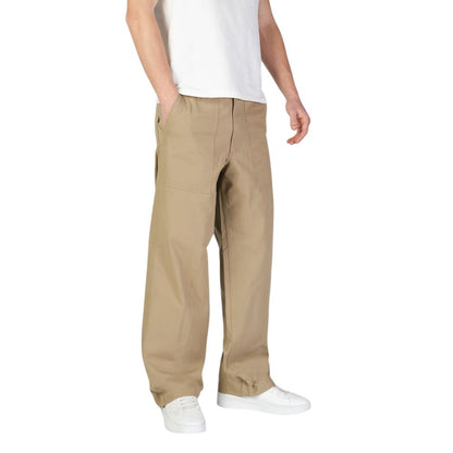 Beige Cotton Pant