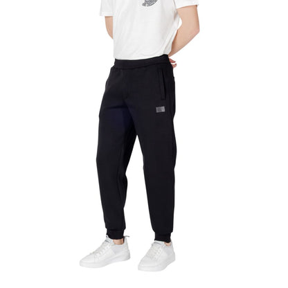 Black Cotton Joggers Workout Pant