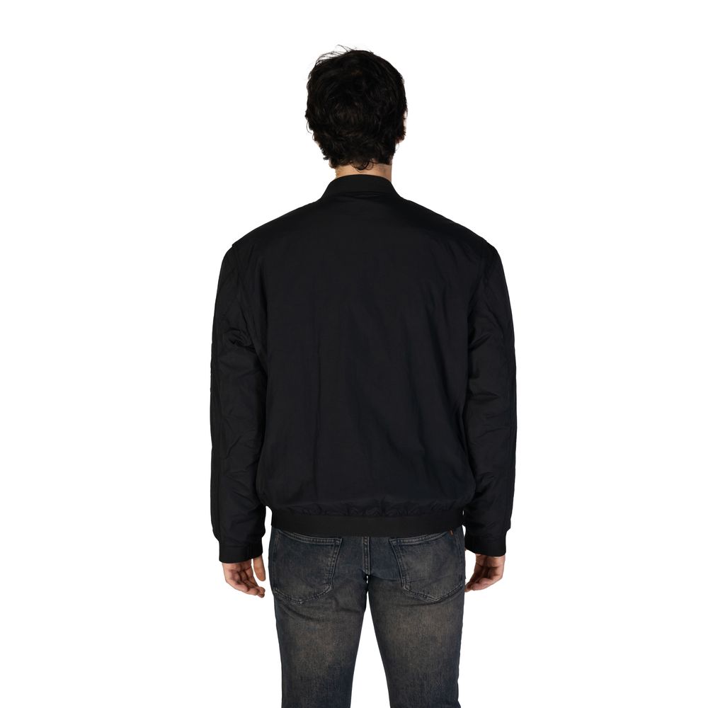Black Polyamide Jackets & Coat