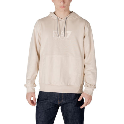 Beige Cotton Hoody