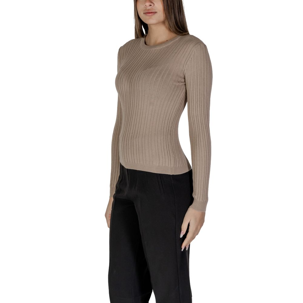 Beige Recycled Polyester Sportswear