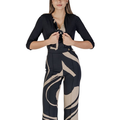 Black Polyester Sweater