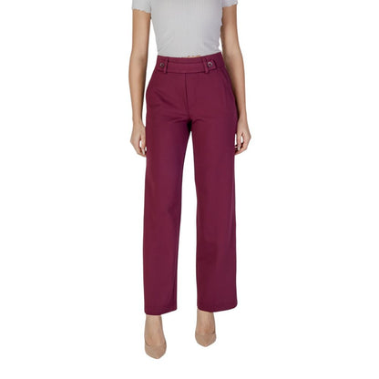 Purple Viscose Pant