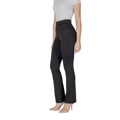 Black Viscose Skinny Pant