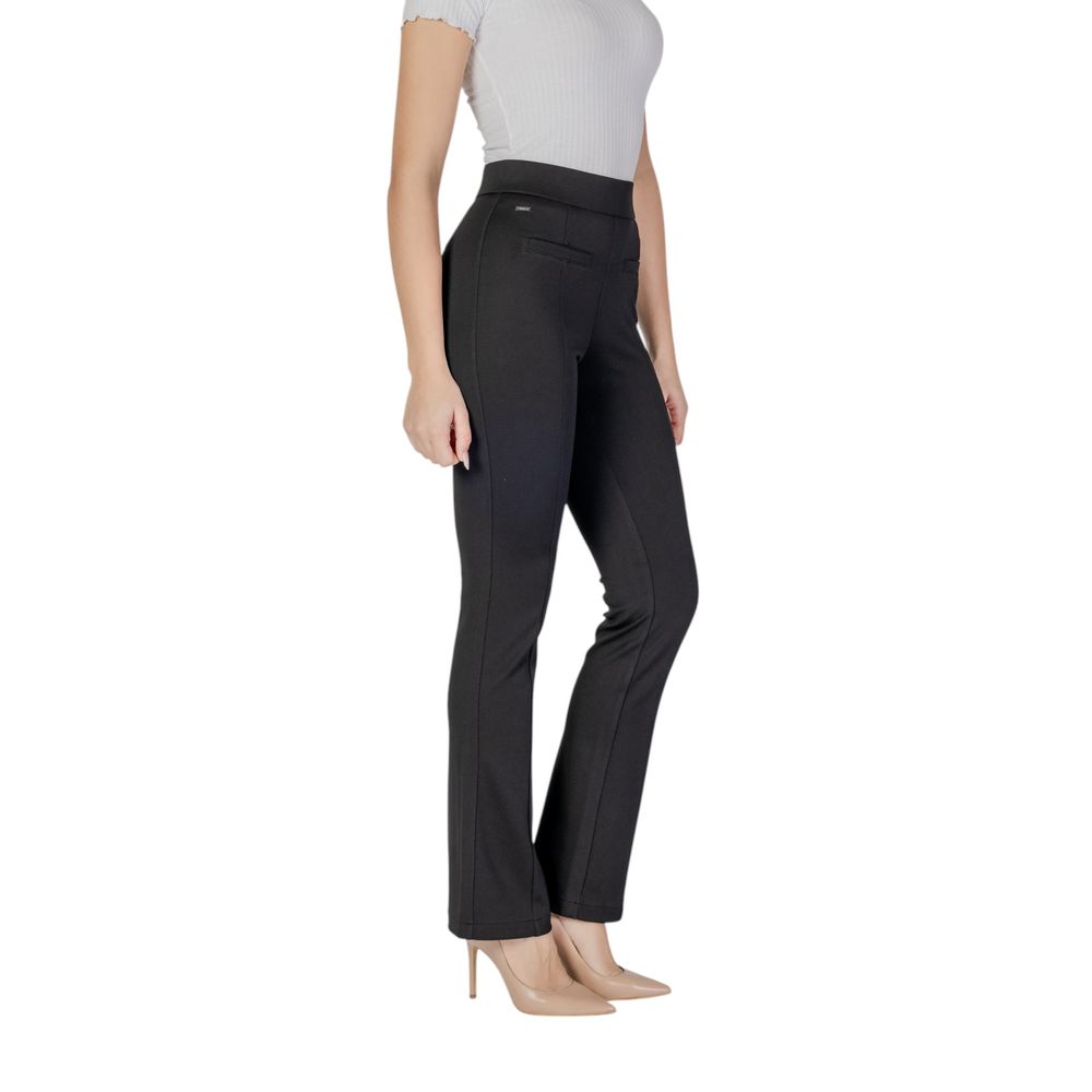 Black Viscose Skinny Pant