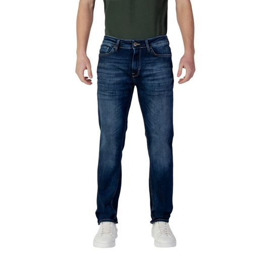 Blue Organic Cotton Relaxed Fit Jean